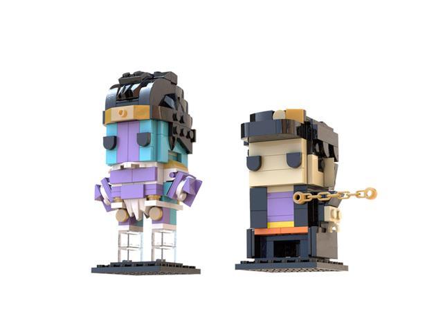 ZITIANYOUBUILD Jotaro & Star Platinum TV Show Character Model Toys Set 318 Pieces MOC