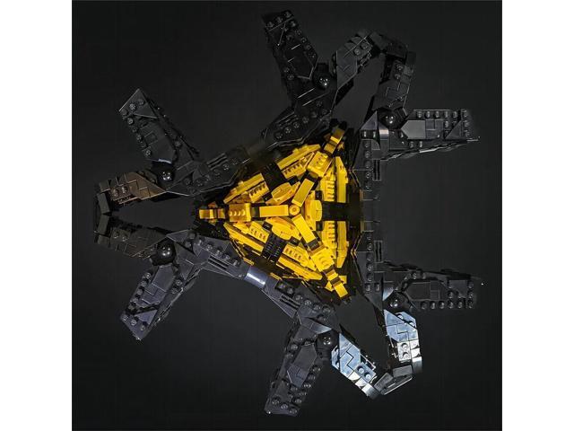 ZITIANYOUBUILD Ha'tak Spaceship Model 2126 Pieces from Sci-fi Adventure TV Series MOC