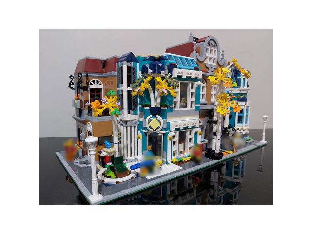 ZITIANYOUBUILD Corner Build: Art Gallery & Antique Shop with Interior 2045 Pieces MOC