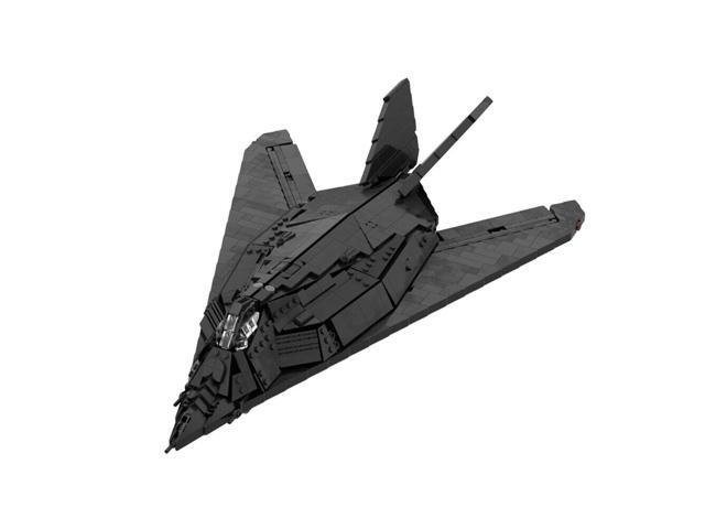 ZITIANYOUBUILD F-117 Nighthawk Airplane 1134 Pieces Building Toys Set 1:40 Scale MOC