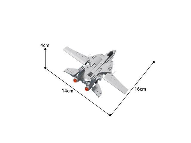 ZITIANYOUBUILD Plane Model with Cockpit 202 Pieces Building Toys Set for Christmas MOC