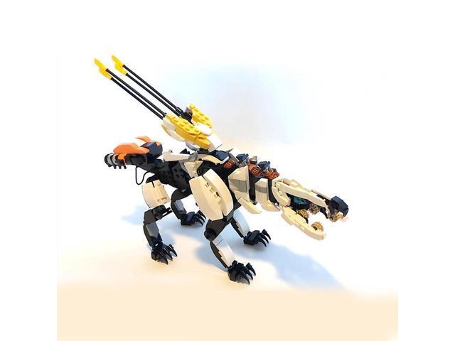 ZITIANYOUBUILD Hyena Machine Gather and Recycle Resources 881 Pieces from Game MOC