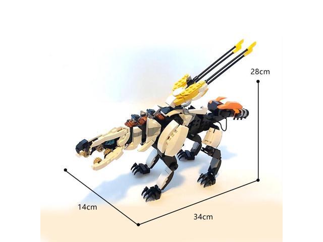ZITIANYOUBUILD Hyena Machine Gather and Recycle Resources 881 Pieces from Game MOC