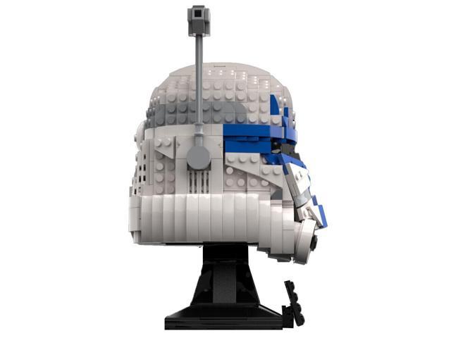 ZITIANYOUBUILD Captain's Helmet Bust Model 891 Pieces Building Toys Set Building Set MOC