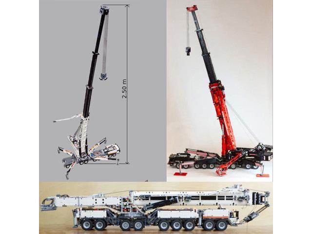 ZITIANYOUBUILD Liebherr LTM 11200 Crane with Power Functions Kits 8128 Pieces MOC