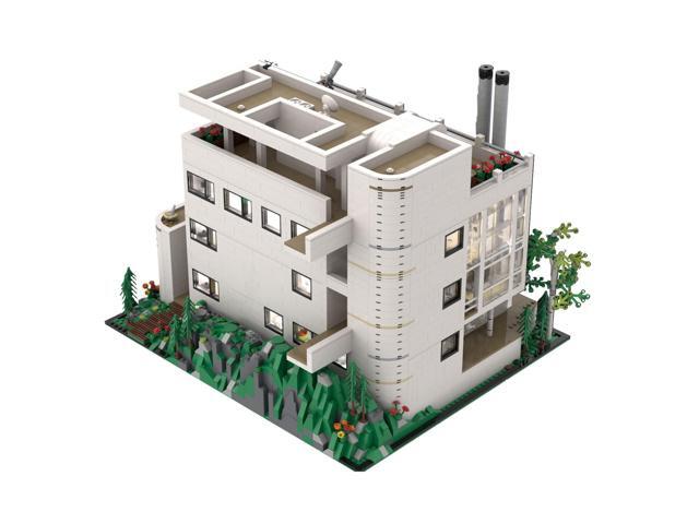 ZITIANYOUBUILD Bright White and Freestanding House with Interior 5283 Pieces MOC