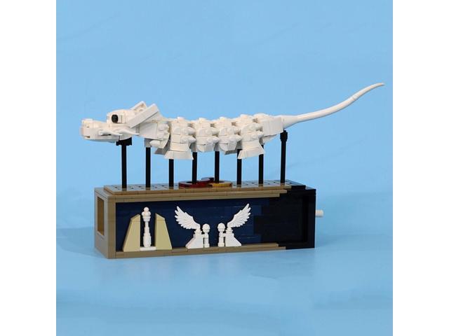ZITIANYOUBUILD Flight of the Luck Dragon Model Static Sculpture 656 Pieces MOC