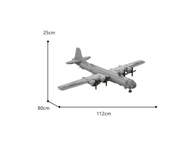 ZITIANYOUBUILD Heavy Bomber: One of the Largest Aircraft of WWII 3096 Pieces MOC