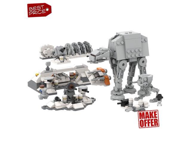 ZITIANYOUBUILD Star Wars MOC-44946 Micro Assault on Hoth + AT-AT & AT-ST Micro Assault on Hoth 567 Pieces 100% Compatible with LEGO Brand New and...