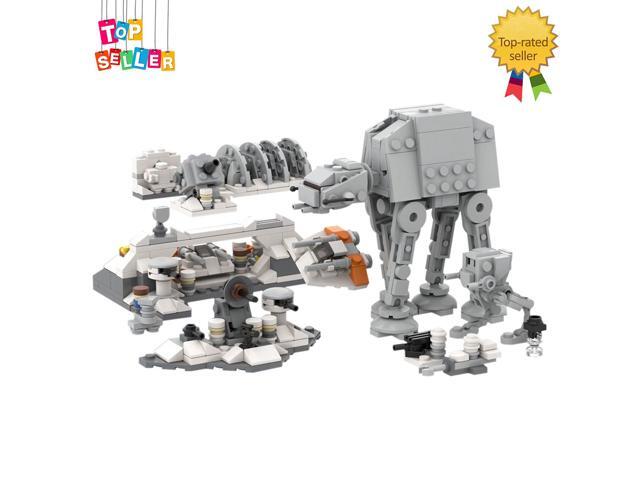ZITIANYOUBUILD Star Wars MOC-44946 Micro Assault on Hoth + AT-AT & AT-ST Micro Assault on Hoth 567 Pieces 100% Compatible with LEGO Brand New and...