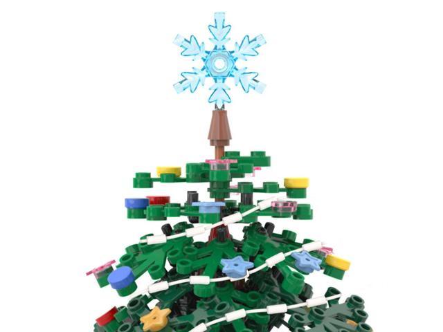 ZITIANYOUBUILD Mini Christmas Tree Model Building Toys Set 182 Pieces for Kids MOC
