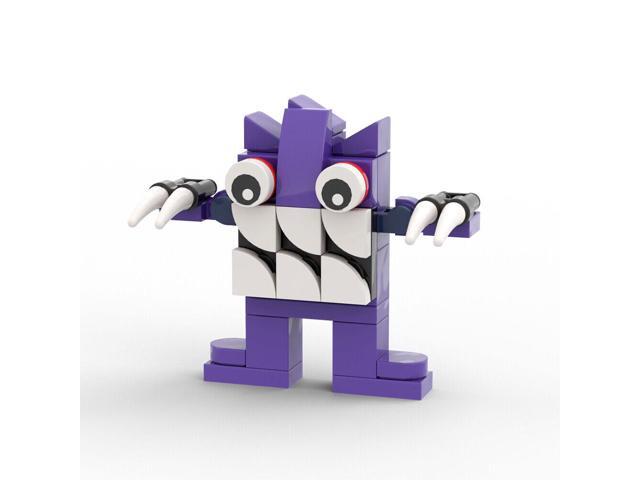 ZITIANYOUBUILD 6-in-1 Monsters Collection with Pink Pig, Purple Snake 363 Pieces MOC