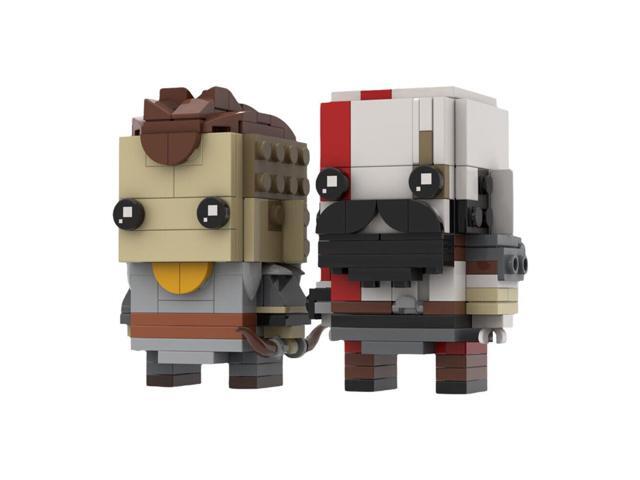 ZITIANYOUBUILD 2-in-1 Kratos + Atreus Mythological Character from Movie 269 Pieces MOC