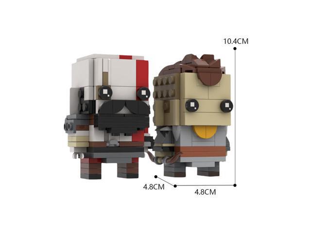 ZITIANYOUBUILD 2-in-1 Kratos + Atreus Mythological Character from Movie 269 Pieces MOC