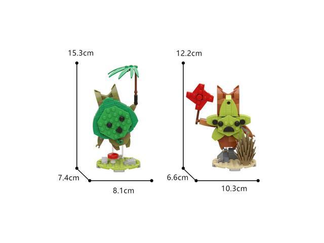 ZITIANYOUBUILD 2-in-1 Tan Korok & Yahaha Model 314 Pieces from Adventure Game MOC