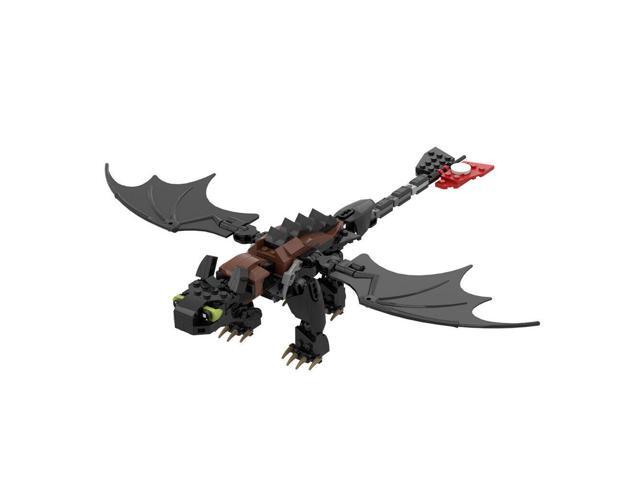 ZITIANYOUBUILD Toothless Night Fury & His Girlfriend Light Fury Dragon 465 Pieces MOC