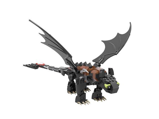 ZITIANYOUBUILD Toothless Night Fury & His Girlfriend Light Fury Dragon 465 Pieces MOC