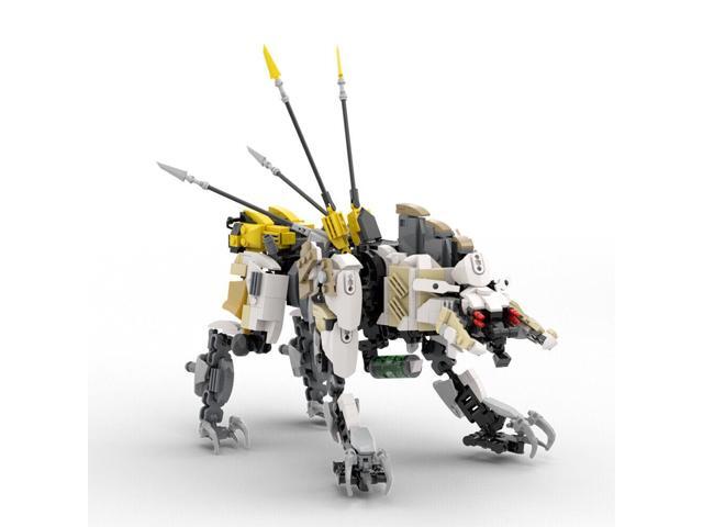 ZITIANYOUBUILD Sawtooth Machine Game Monster 1040 Pieces Building Toys Set MOC