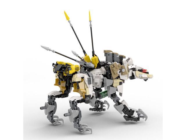 ZITIANYOUBUILD Sawtooth Machine Game Monster 1040 Pieces Building Toys Set MOC