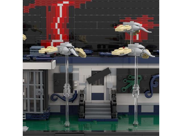 ZITIANYOUBUILD Eddie Munson's Campervan 1076 Pieces from Science Fiction Horror MOC