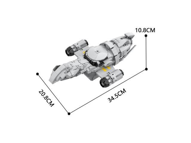 ZITIANYOUBUILD Spaceship Model Building Blocks Toys Set from Movie 914 Pieces MOC
