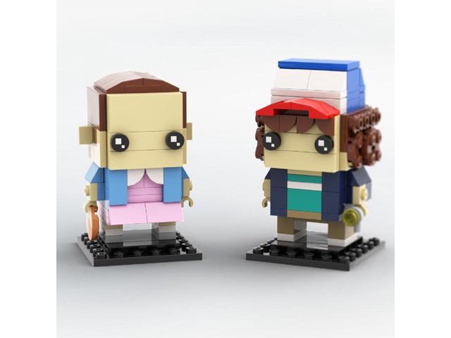 ZITIANYOUBUILD Dustin & Eleven Character Model 214 Pieces for Kids Building Toys Set MOC