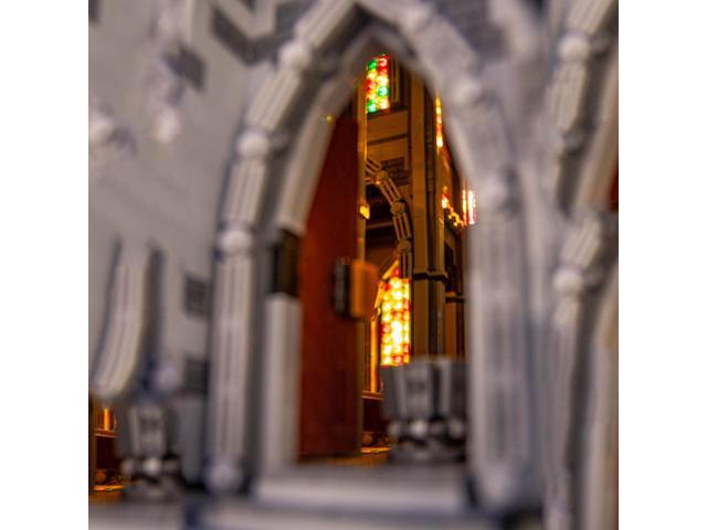 ZITIANYOUBUILD Modular Gothic Cathedral with Full Interior 21755 Pieces Building Set MOC