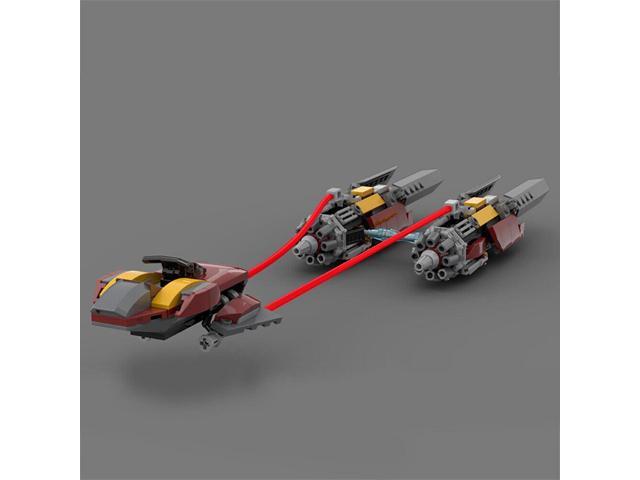 ZITIANYOUBUILD Marshall's Podracer Speeders Model Building Kit 252 Pieces MOC
