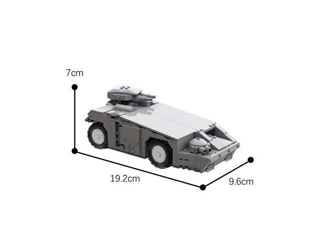 ZITIANYOUBUILD Micro M577 Armored Personnel Carrier 551 Pieces from Sci-Fi movie MOC