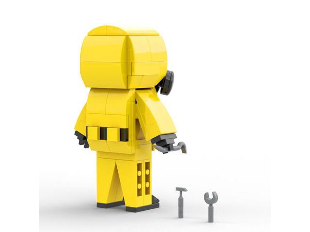 ZITIANYOUBUILD Yellow Robot from Video Game about Room Building Toys 136 Pieces MOC