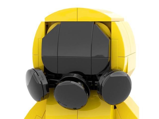 ZITIANYOUBUILD Yellow Robot from Video Game about Room Building Toys 136 Pieces MOC