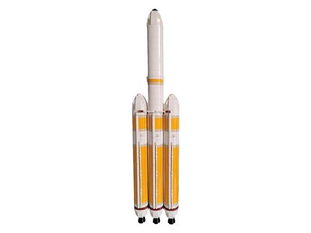 ZITIANYOUBUILD Delta IV Heavy with Parker Solar Probe Saturn V scale 1884 Pieces MOC