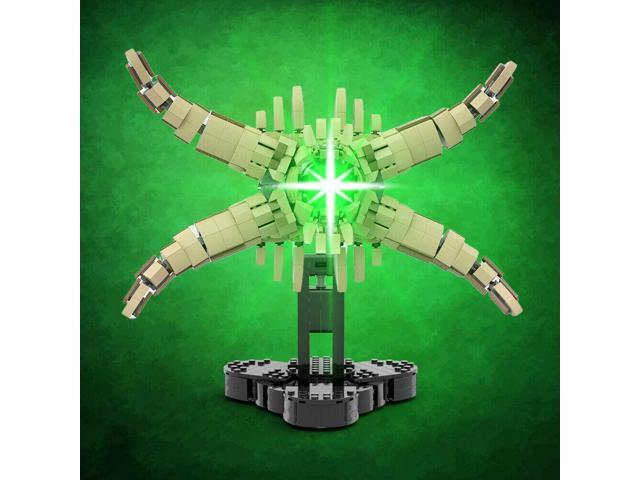 ZITIANYOUBUILD Game Monster Sculpture with Removable Stand 1043 Pieces Building Toys MOC