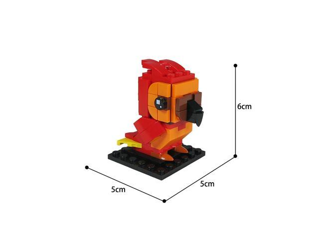 ZITIANYOUBUILD Red Bird in Movie Model 91 Pieces 100% Compatible Building Toys Set MOC