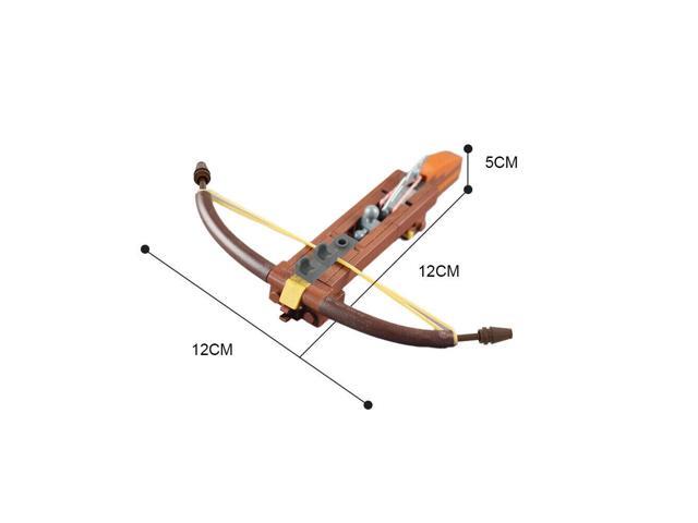 ZITIANYOUBUILD MOC-72727 Usable Crossbow Model with 4 Arrows 57 Pieces for Adults 100% Compatible with LEGO Brand New and High Quality