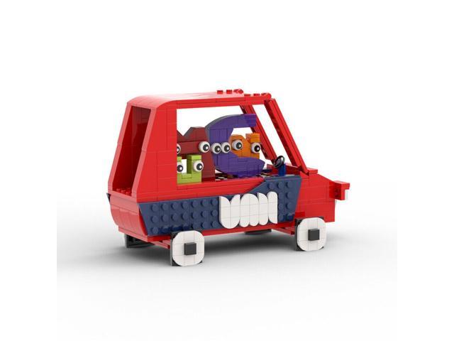 ZITIANYOUBUILD Car with Alphabets Educational Literacy Toy Kit 331 Pieces for Kids MOC
