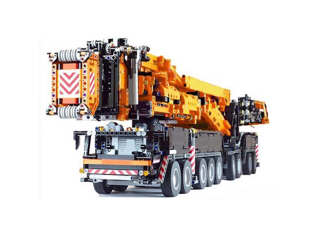 ZITIANYOUBUILD Full RC Black Orange LTM 11200 Crane with Power Functions 8104 Pieces MOC
