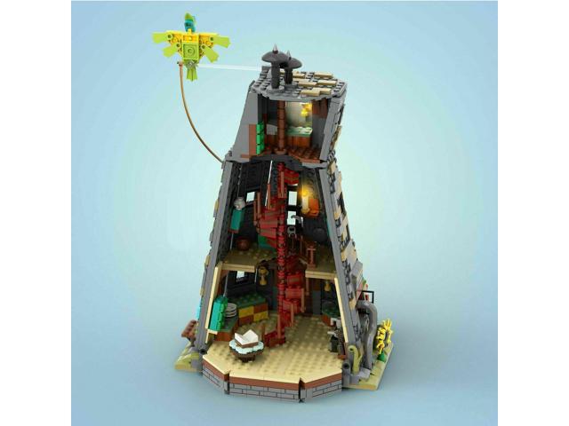 ZITIANYOUBUILD Modular House Hut 1207 Pieces from Movie about Magic Building Toys MOC