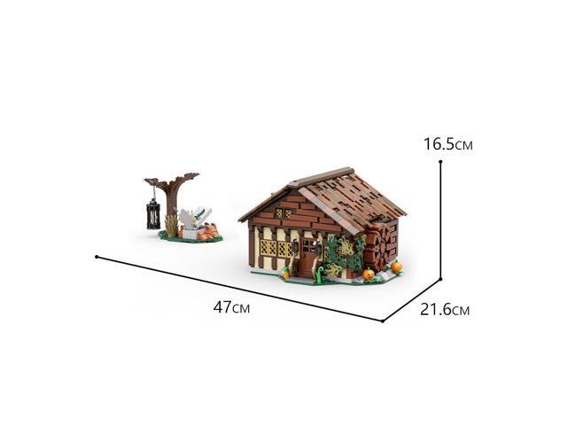 ZITIANYOUBUILD The Sanderson Sisters Cottage Building Kit 1536 Pieces for Halloween MOC
