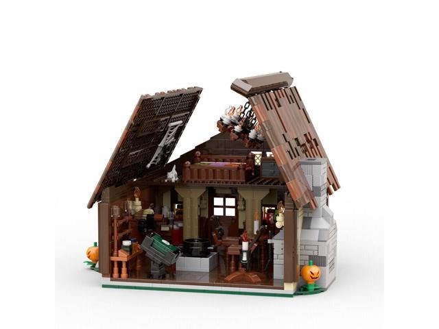 ZITIANYOUBUILD The Sanderson Sisters Cottage Building Kit 1536 Pieces for Halloween MOC