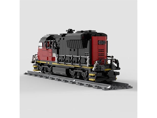 ZITIANYOUBUILD MOC-47989 Cargo Train - EMD SD70M-2 CN Train City Train 100% Compatible with LEGO Brand New and High Quality