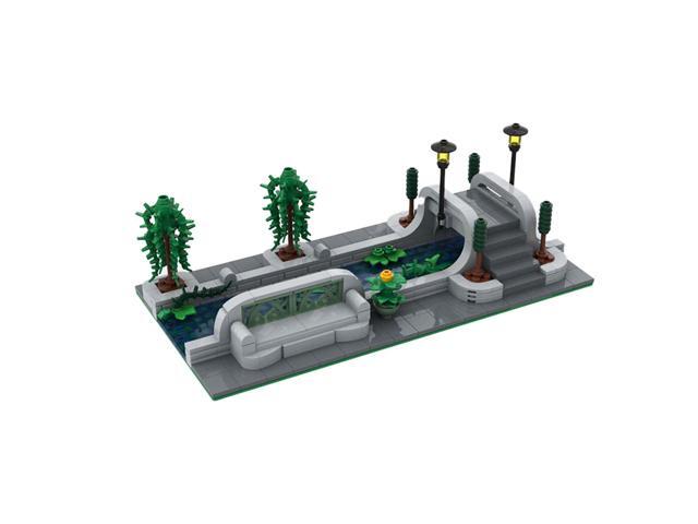 ZITIANYOUBUILD Modular Canal Toys Set 425 Pieces for Decoration Collection MOC