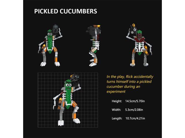 ZITIANYOUBUILD Mr. Pickles Model Pickled Cucumbers 157 Pieces Building Toys Set MOC
