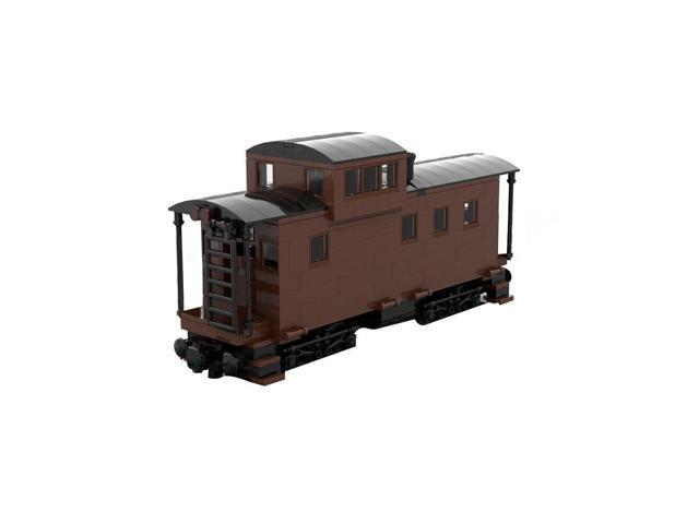 ZITIANYOUBUILD MOC-81647 C-40-3 Caboose Southern Pacific Edition C403 Caboose Train Model 594 Pieces 100% Compatible with LEGO Brand New and High...