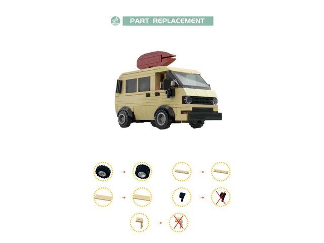 ZITIANYOUBUILD Pizza Delivery Van 244 Pieces Building Toys Kit from TV Show Season 4 MOC