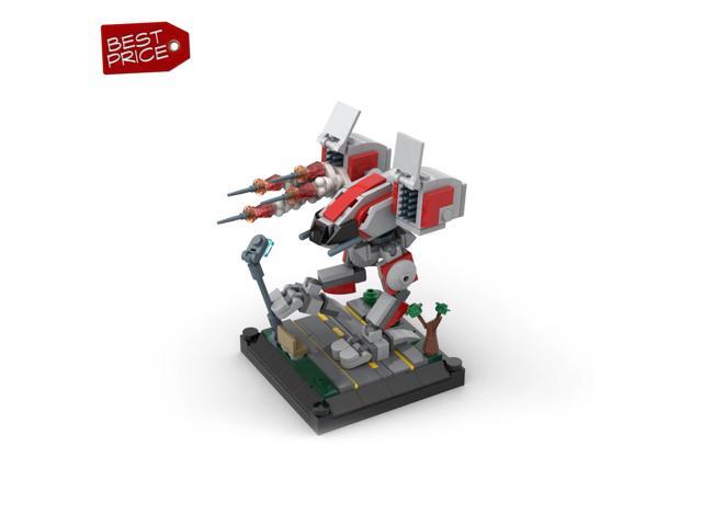 ZITIANYOUBUILD Micro-Mecha Diorama with Base 284 Pieces Building Toys from Game MOC