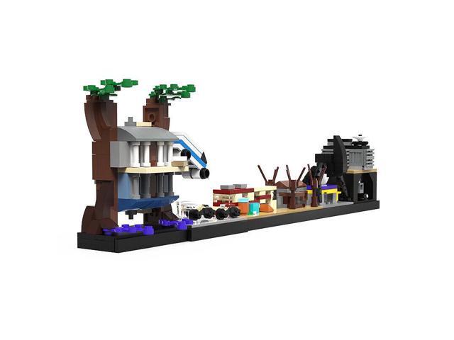 ZITIANYOUBUILD Iconic Locations Scenes Skyline Architecture 451 Pieces from TV Show MOC