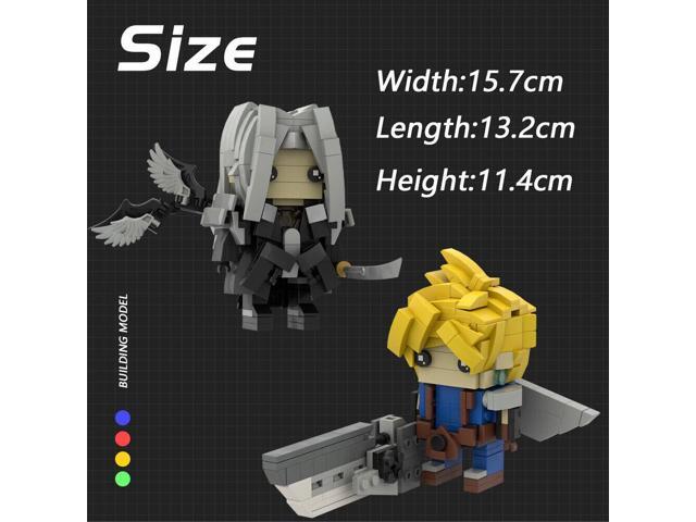ZITIANYOUBUILD Claude and Sephiroth from Electronic Role-playing Game 546 Pieces MOC