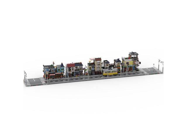 ZITIANYOUBUILD Toy Shop and Deli with Interior for Modular Town 1424 Pieces MOC
