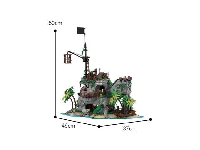 ZITIANYOUBUILD Forbidden Island Model 2953 Pieces for 6270 Building Kit Building Set MOC